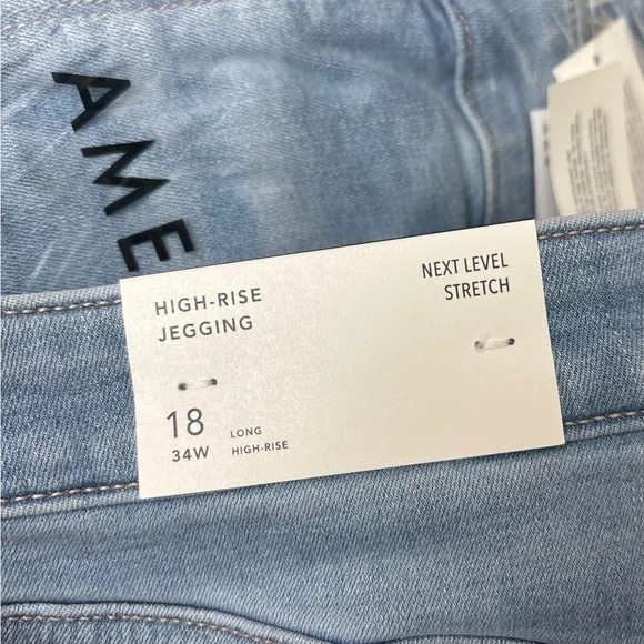 American Eagle Women’s Next Level High Waisted Jegging, Multiple Plus Sizes, NWT - Picture 7 of 14